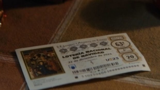 Captura del anuncio de la loter&iacute;a de Navidad de 2023. (RTVE)