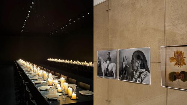 Tras la inauguraci&oacute;n de la exposici&oacute;n, se sirvi&oacute; una cena de gala. (Fotos: Redes Sociales)