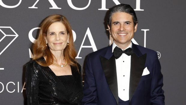 Olivia de Borb&oacute;n y Juli&aacute;n Porras-Figueroa en un evento. (Foto: Gtres)
