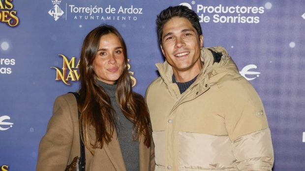Mar&iacute;a Pombo y Pablo Castellano en las M&aacute;gicas Navidasdes de Torrej&oacute;n. (Foto: Gtres)