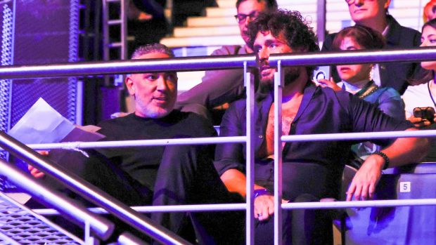 Kiko Hern&aacute;ndez y Fran Ant&oacute;n en un concierto. (Foto: Gtres)