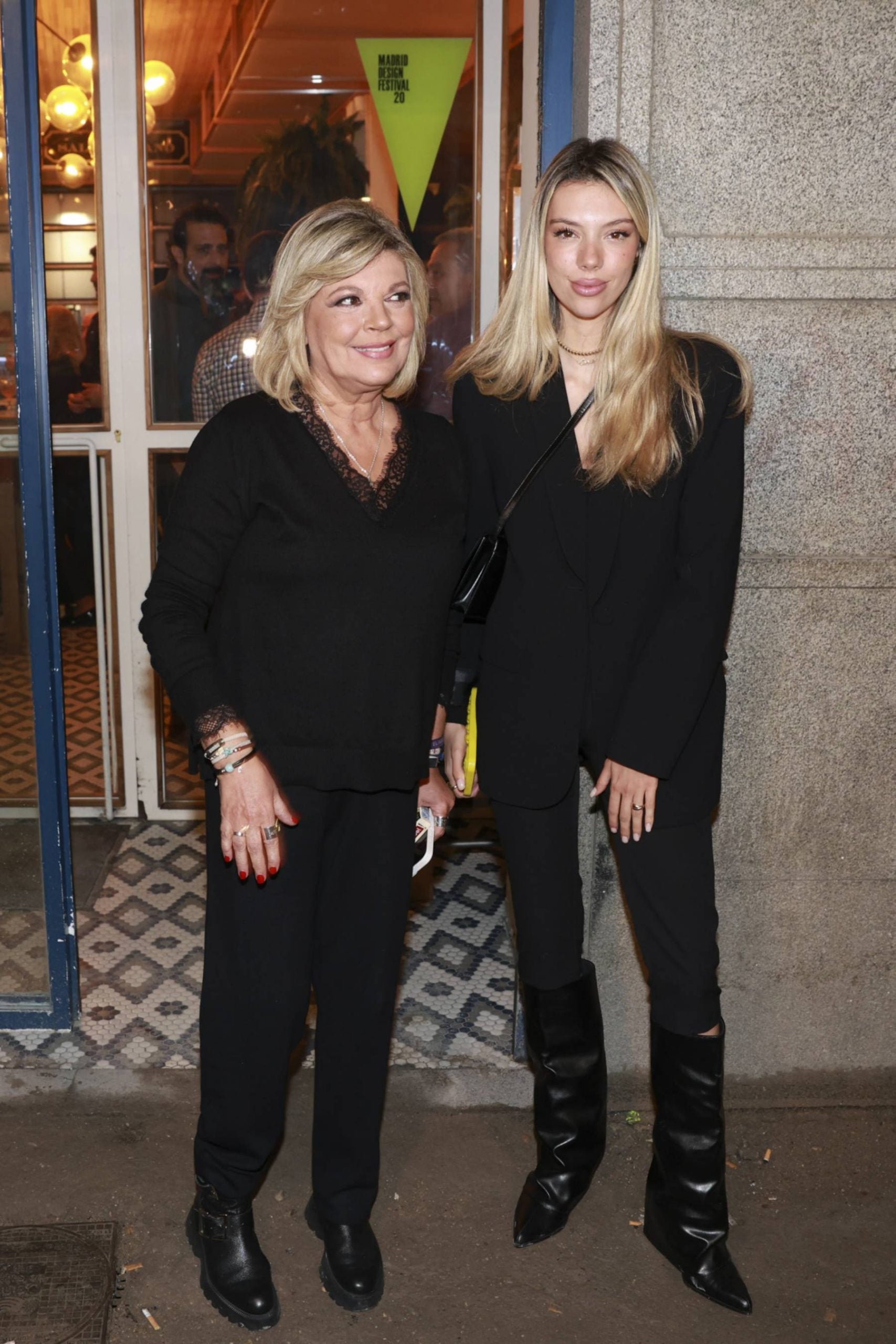 Terelu Campos y Alejandra Rubio en Madrid. (Foto: Gtres)