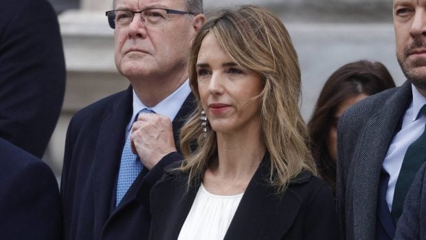 Cayetana &Aacute;lvarez de Toledo en el acto del 6 de diciembre. (Foto: Gtres)