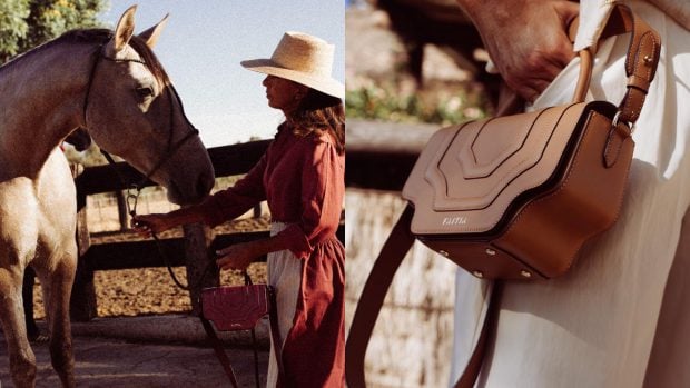Sus bolsos han conquistado a Lourdes Montes y a Tana Rivera. (Fotos: Cortes&iacute;a)