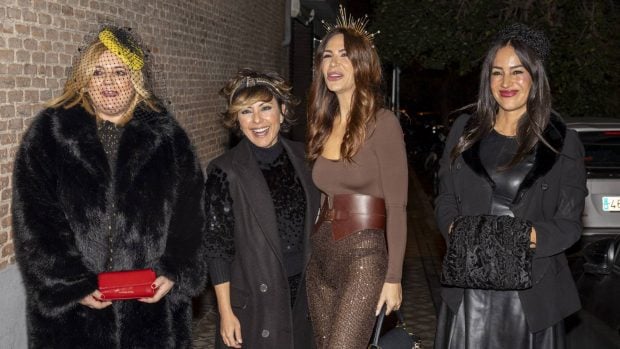 Pilar Vidal, Sonsoles &Oacute;nega. Tamara Gorro y Bego&ntilde;a Villac&iacute;s en la fiesta de Antena 3. (Foto: Gtres)
