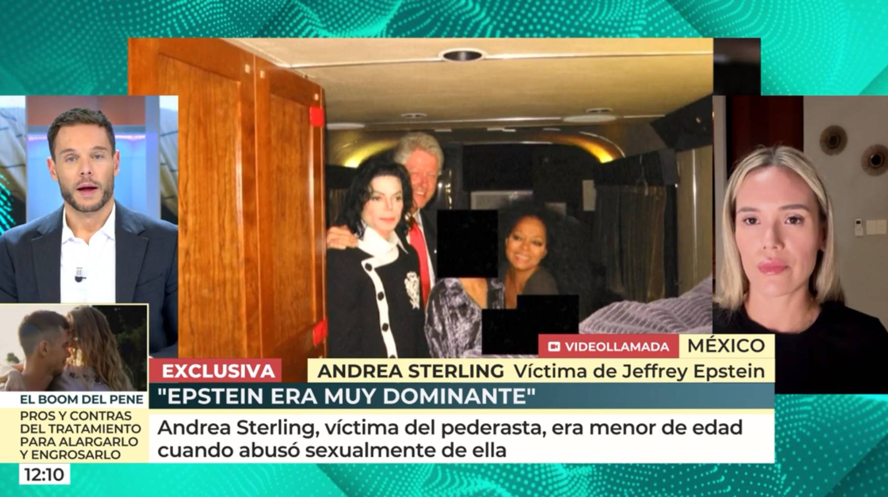 Andrea Sterling en 'El programa de Ana Rosa'. (Foto: Telecinco)