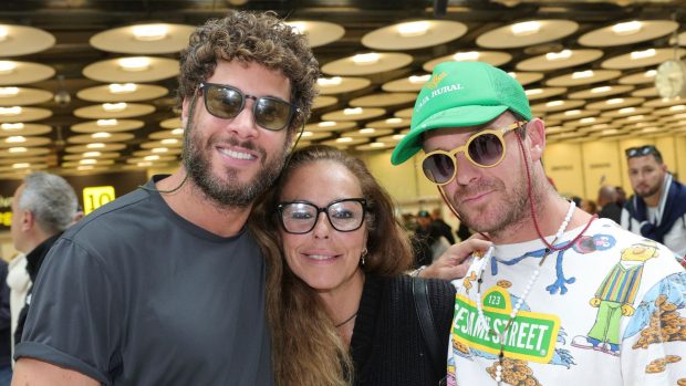 Aldo Comas, José Lamuño y Rocío Carrasco. (Foto: Gtres)