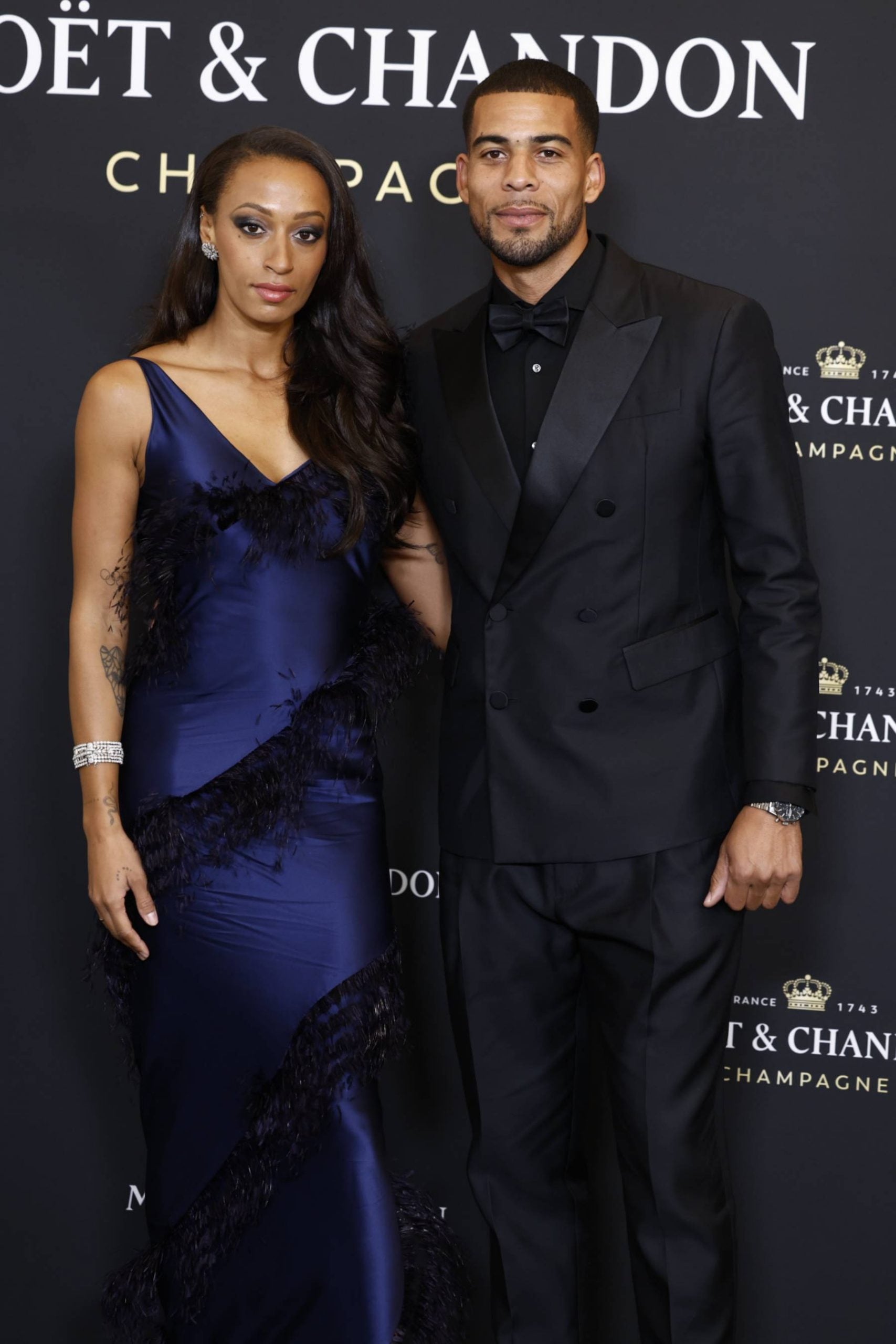 Ana Peleteiro y Benjamin Compaor&eacute; en un evento en Madrid. (Foto: Gtres)