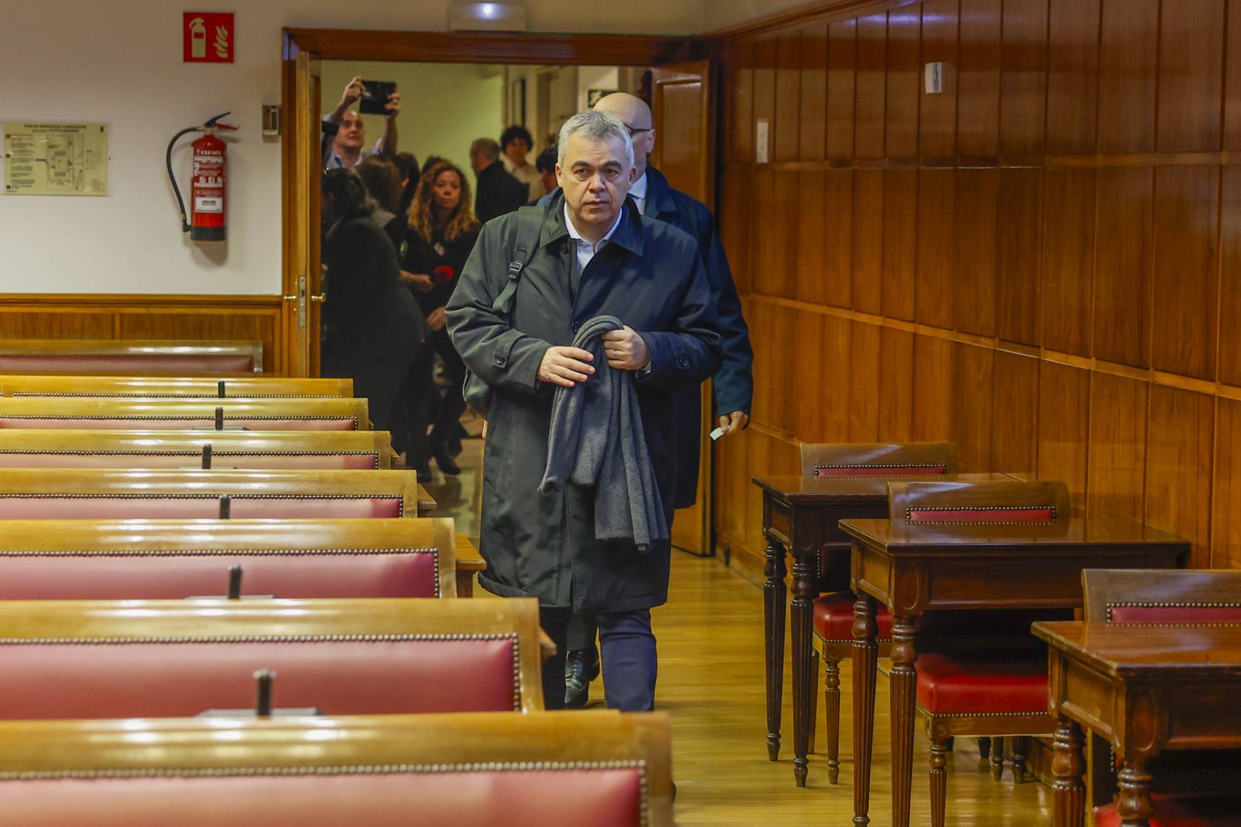 Santos Cerd&aacute;n durante una declaraci&oacute;n. (Foto: Gtres)