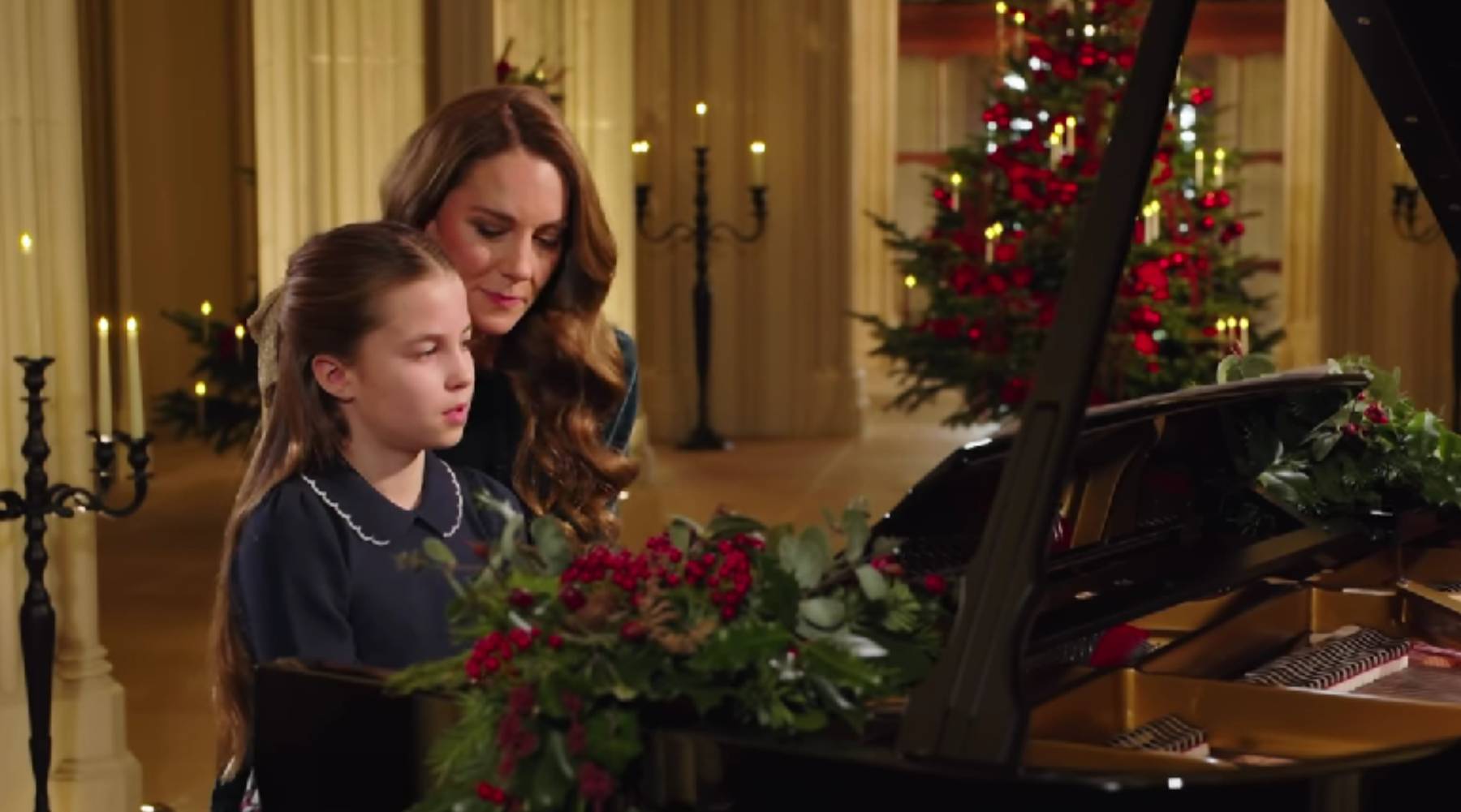 Kate Middleton y la princesa Charlotte. (Foto: RRSS)