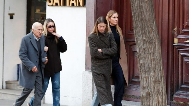 Helen Svedin junto a sus dos hijas, Martina y Daniela. (Foto: Gtres)