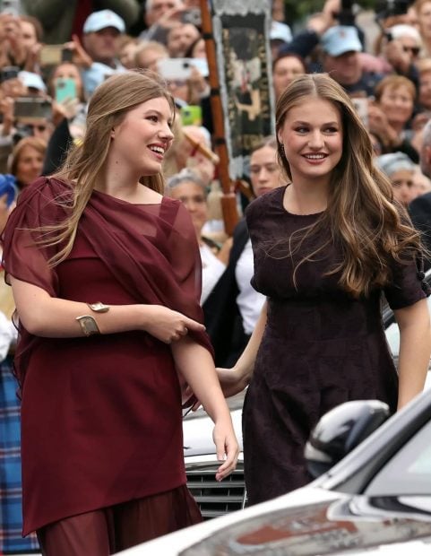 Alguno de los mejores momentos del 2025 de la princesa Leonor. (Foto: Instagram)