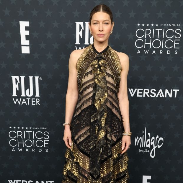 Jessica Biel en los Critic Choice Awards. (Foto. Gtres)