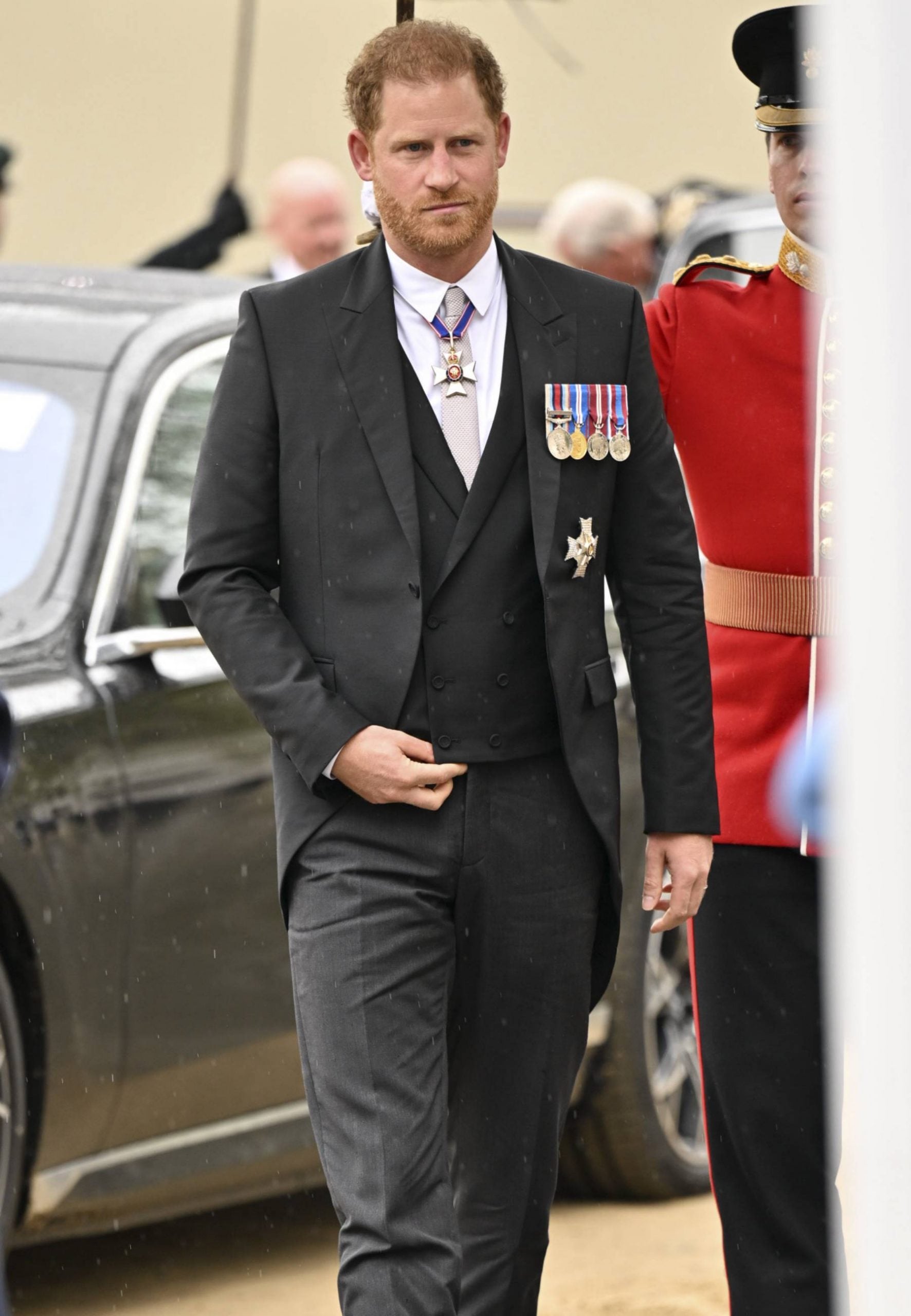 El pr&iacute;ncipe Harry en un acto oficial. (Foto: Gtres)