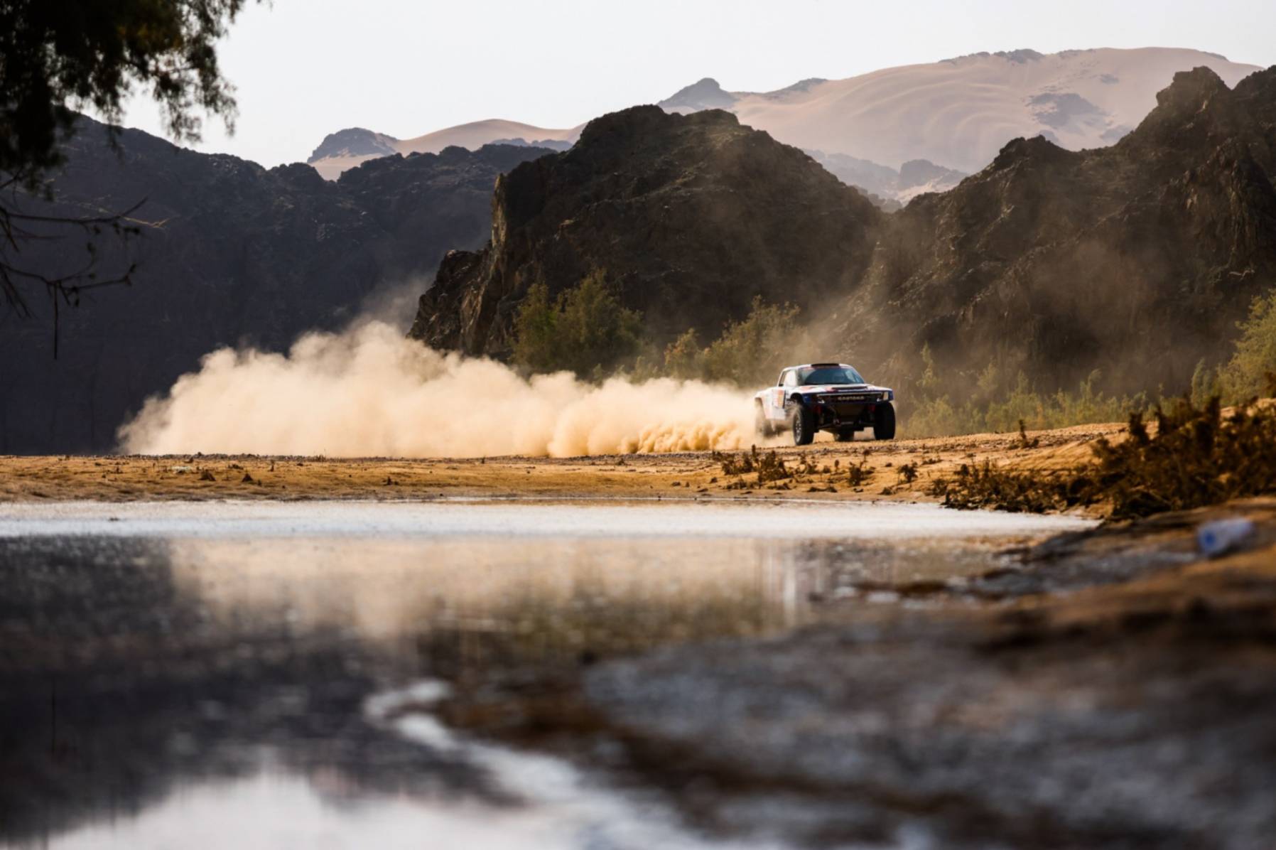Jes&uacute;s Calleja en el Rally Dakar. (Foto: Gtres)