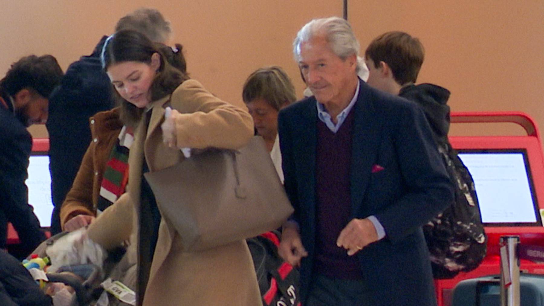 Philippe Junot junto a su hija Isabelle. (Foto: Gtres.)