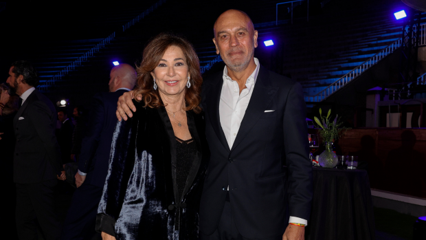 Ana Rosa Quintana y su marido, Juan Muñoz. (Foto: Gtres)