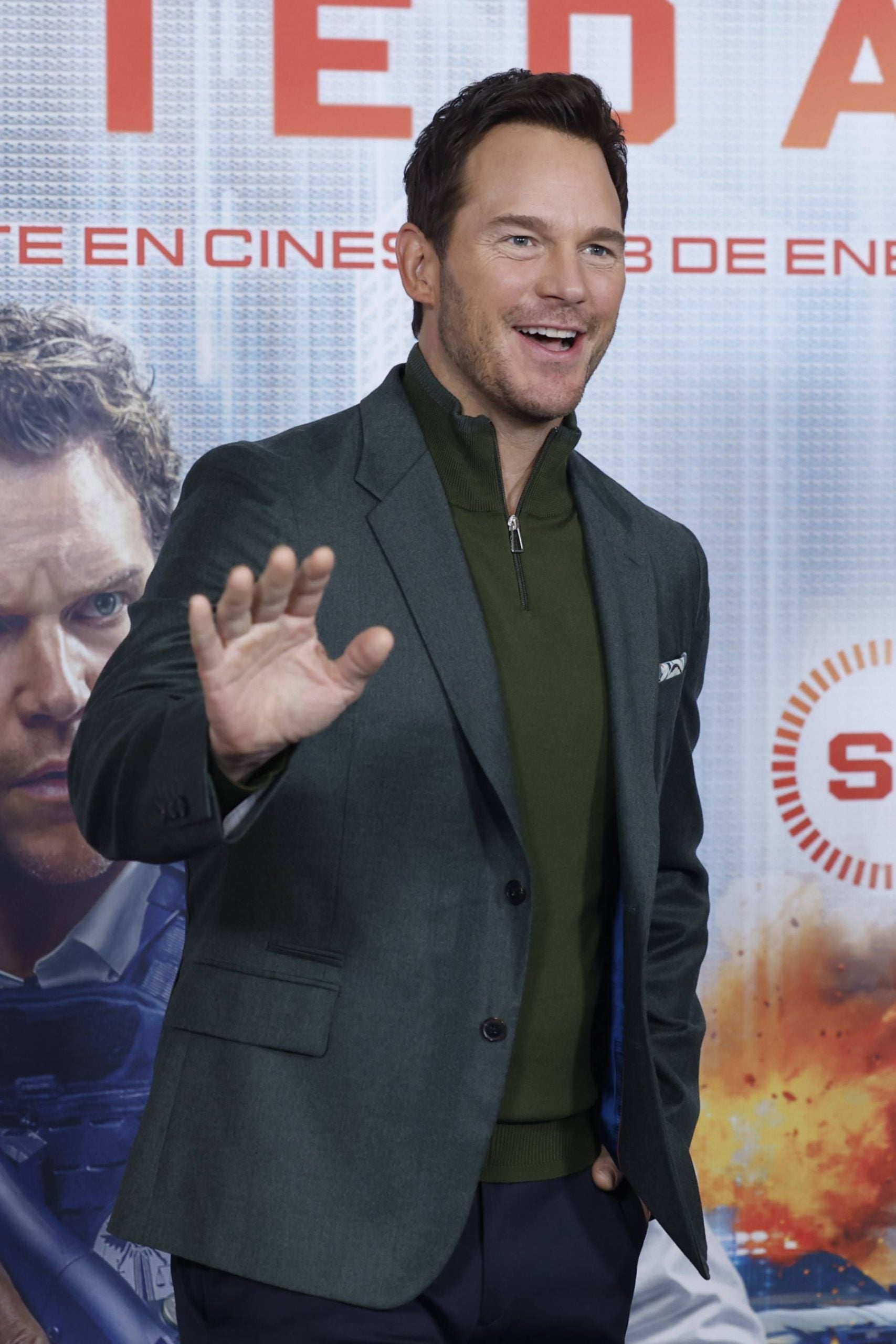 Chris Pratt en un estreno. (Foto: Gtres)
