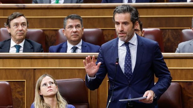 Borja S&eacute;mper en el Congreso de los Diputados. (Foto: Gtres)