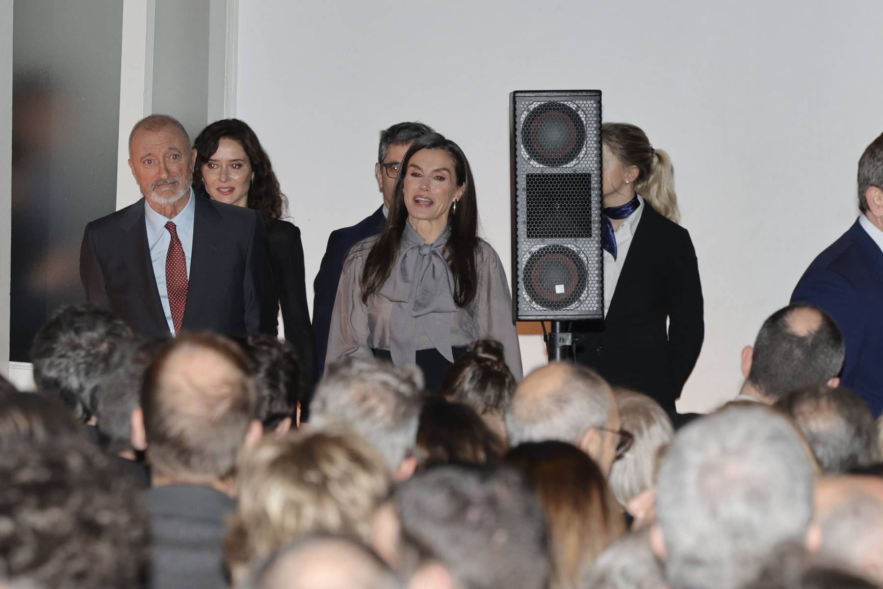 La Reina Letizia en un acto oficial. (Foto: Gtres)