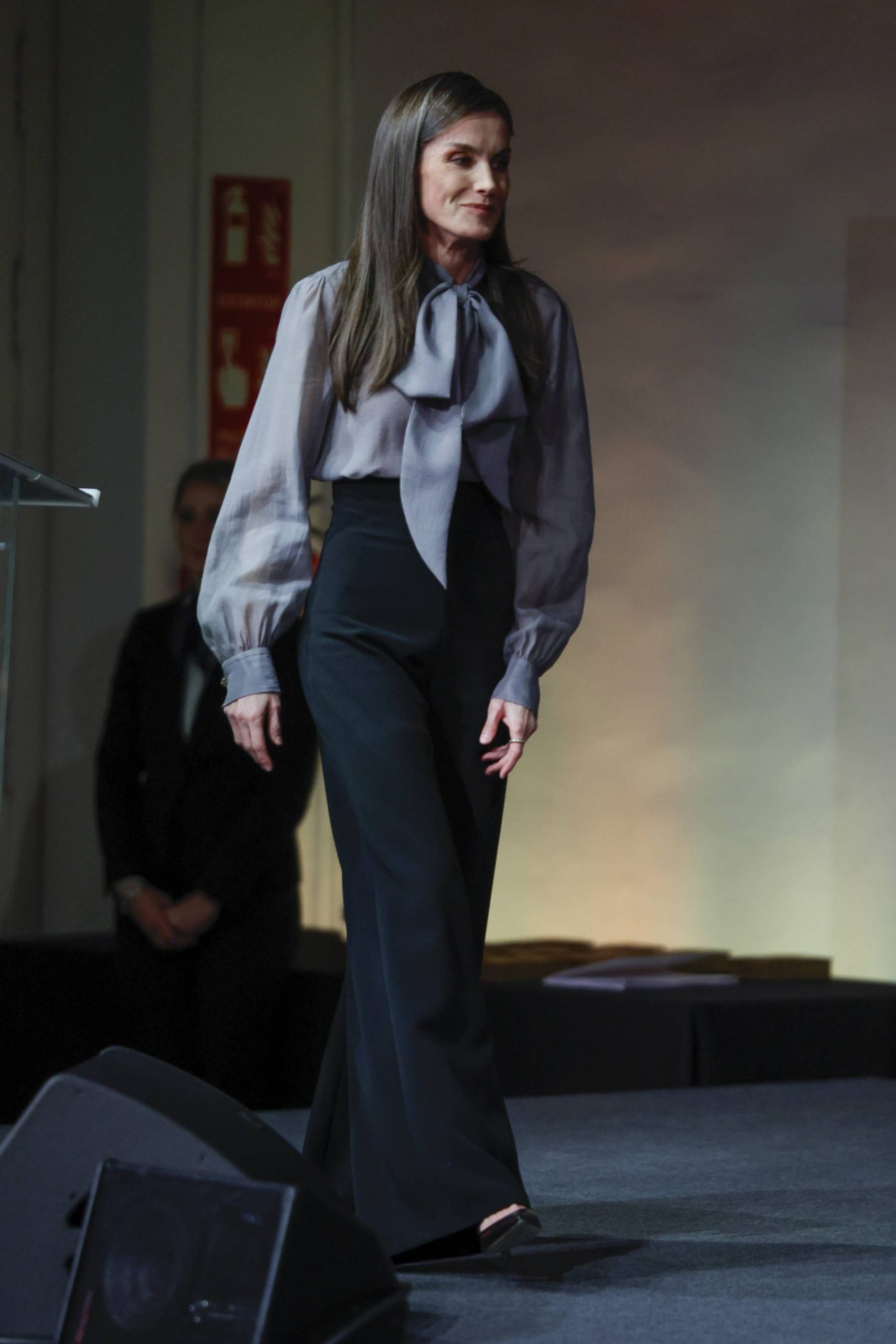 La Reina Letizia en un acto oficial. (Foto: Gtres)