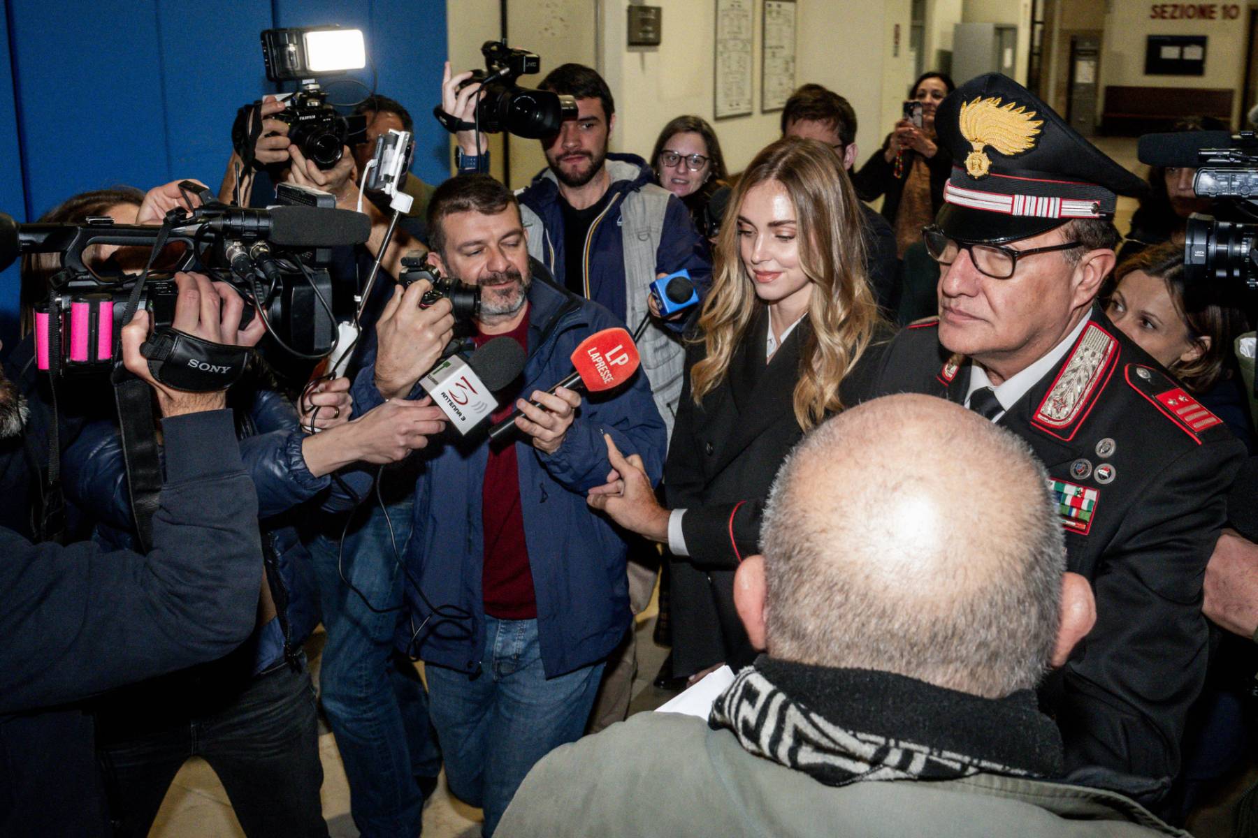 Chiara Ferragni a su llegada a los tribunales. (Foto: Gtres)