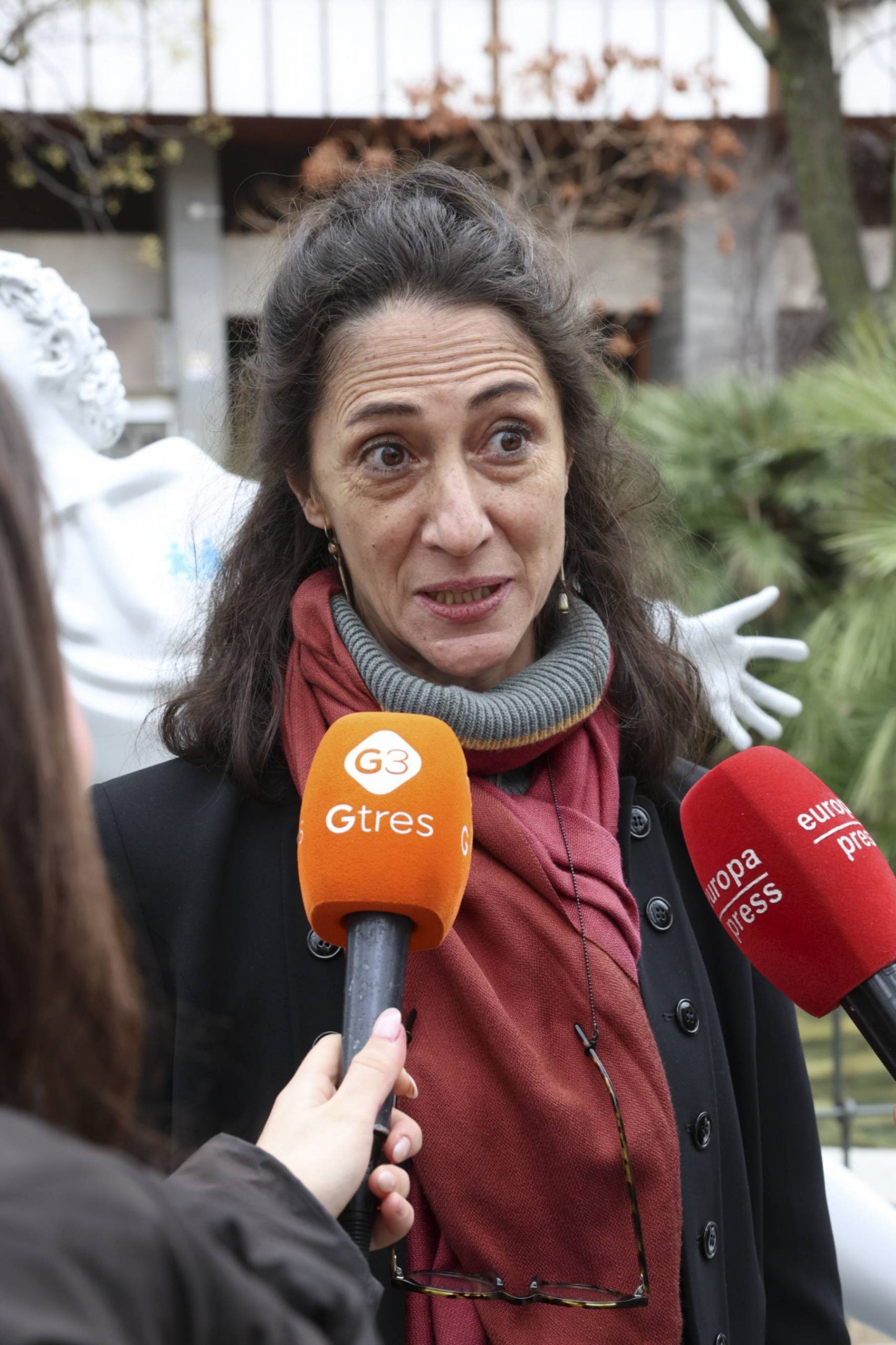 Claudia Stilianopoulos en Madrid. (Foto: Gtres)