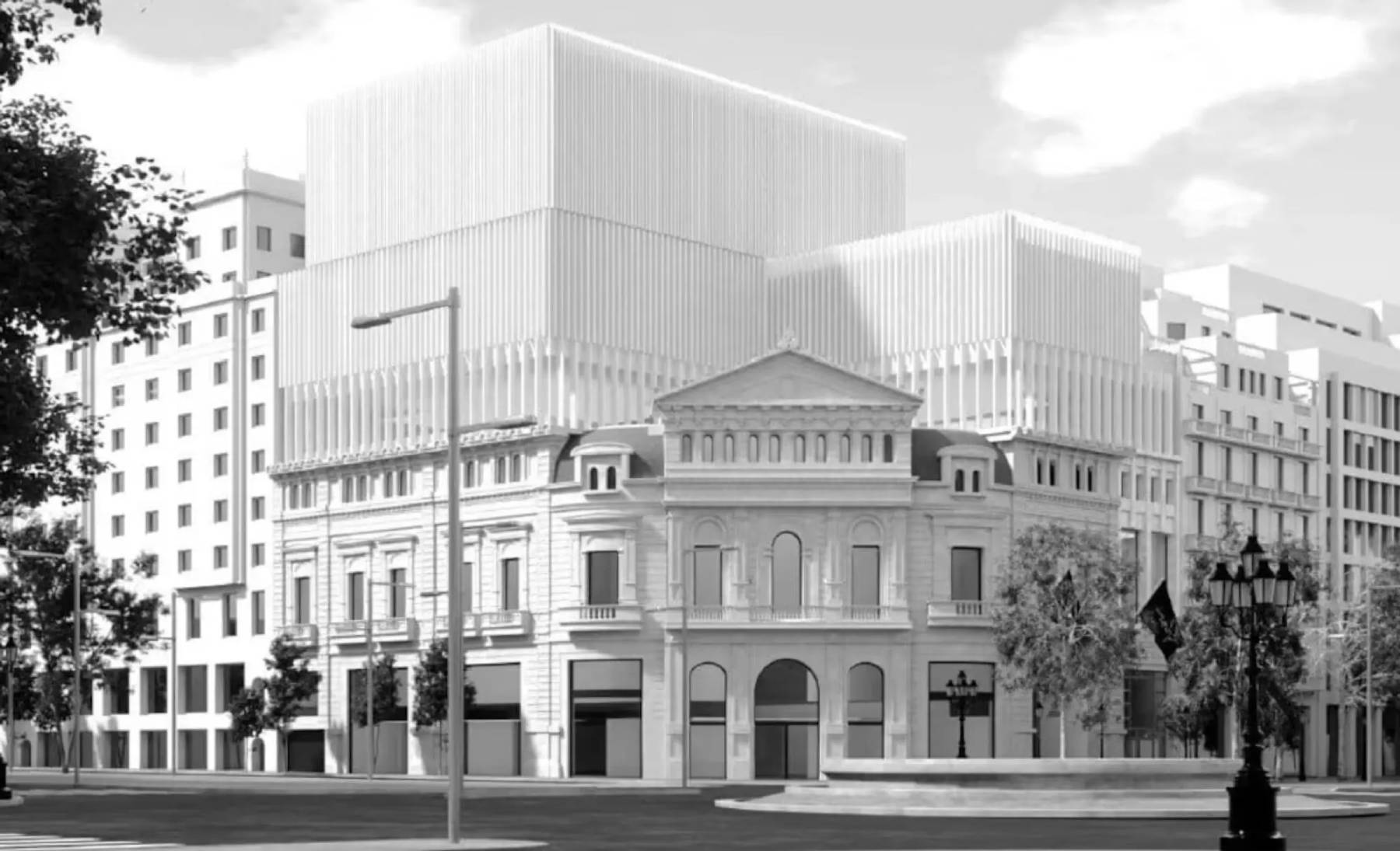 Propuesta de reforma para el Museo Carmen Thyssen de Barcelona. (Foto: Ajuntament de Barcelona)