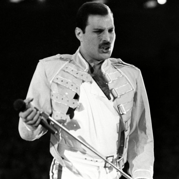 Freddie Mercury en un concierto. (Foto: Gtres)