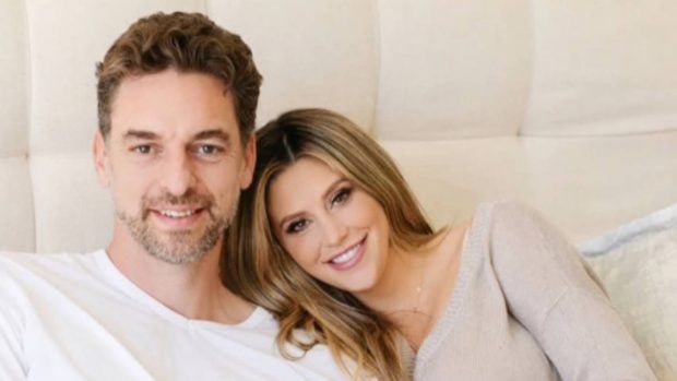 Pau Gasol y su mujer Cat. (Foto: Instagram)