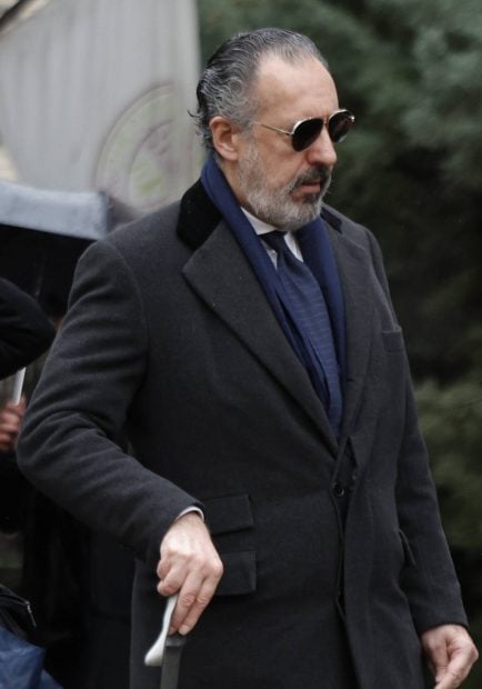 Jaime de Marichalar en el entierro de Irene de Grecia. (Foto: Gtres)