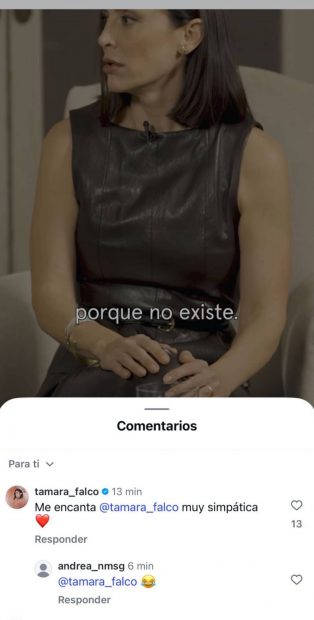 El error de Tamara Falc&oacute;. (Foto: Instagram)