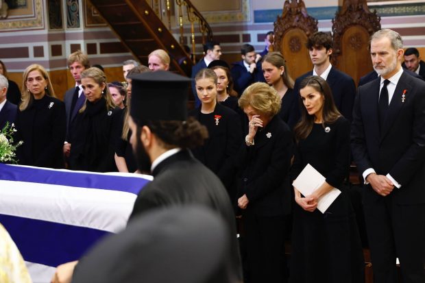 irene de grecia, rey felipe, reina letizia, princesa leonor