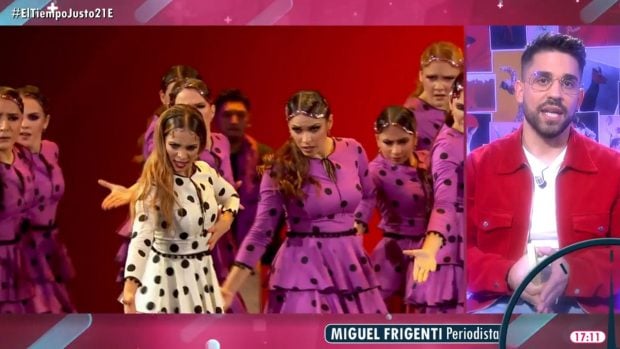 Captura de Miguel Frigenti en 'El tiempo justo'. (Foto: Telecinco)