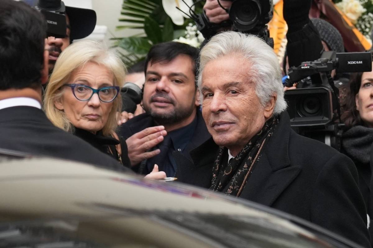 Su socio, Giancarlo Giammetti, ha sido el primero en llegar. (Foto: Gtres)