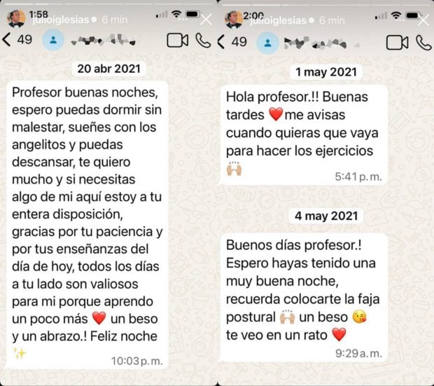 Julio Iglesias, denuncia Julio Iglesias