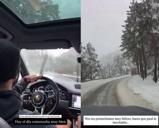 Las publicaciones de Suso &Aacute;lvarez sobre su accidente. (Foto: Instagram)