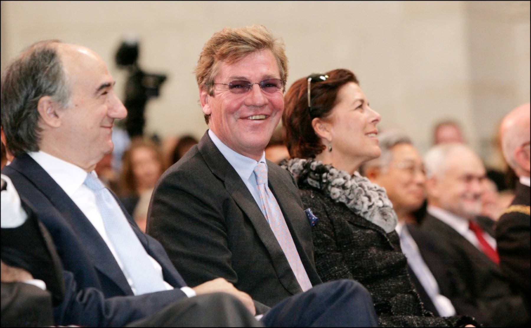 Ernesto de Hannover y Carolina de M&oacute;naco en un evento. (Foto: Gtres)