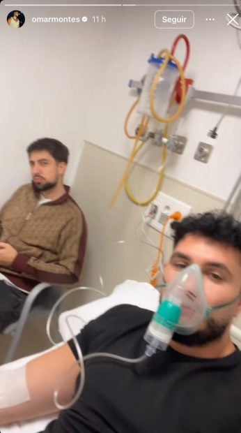 omar montes, cantante omar montes, hospital omar montes,