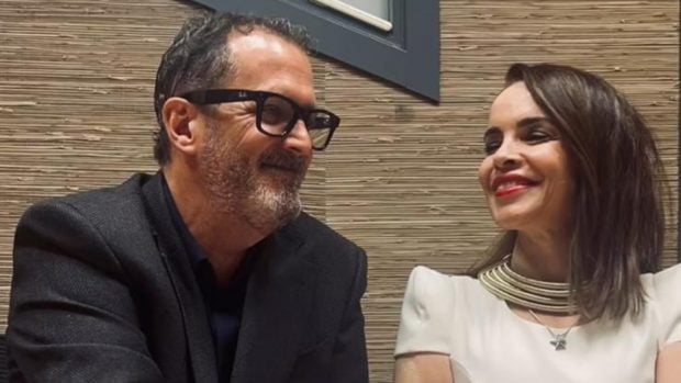 El 's&iacute;, quiero' de Carme Chaparro a su marido. (Foto: Redes Sociales)