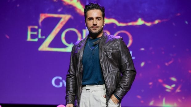 David Bustamante en la presentaci&oacute;n de 'El Zorro'. (Foto: Gtres)