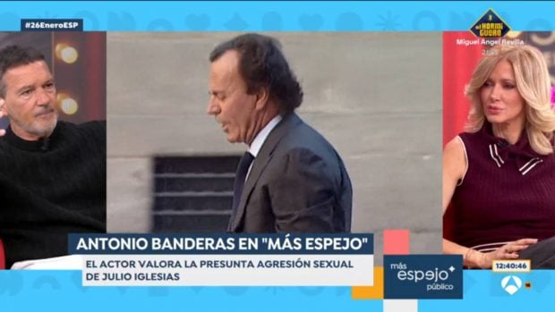 Antonio Banderas, Julio Iglesias