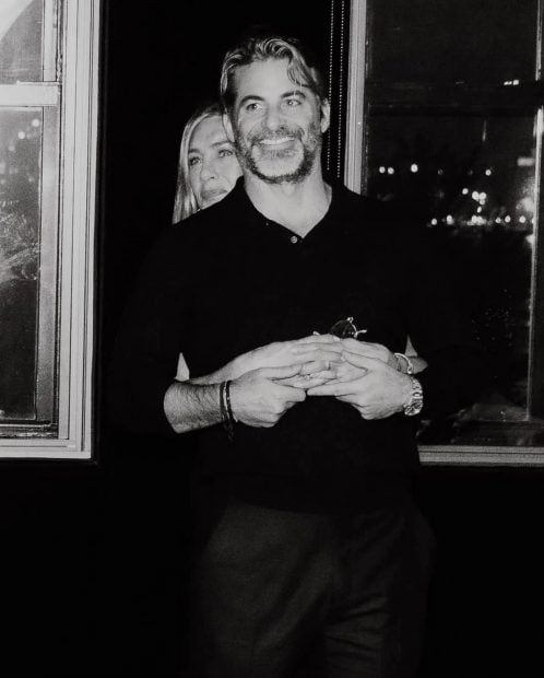 Jim Curtis y Jennifer Aniston. (Foto: Redes sociales)