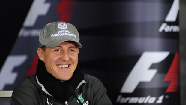 Michael Schumacher en un acto de F&oacute;rmula 1. (Foto: Gtres)