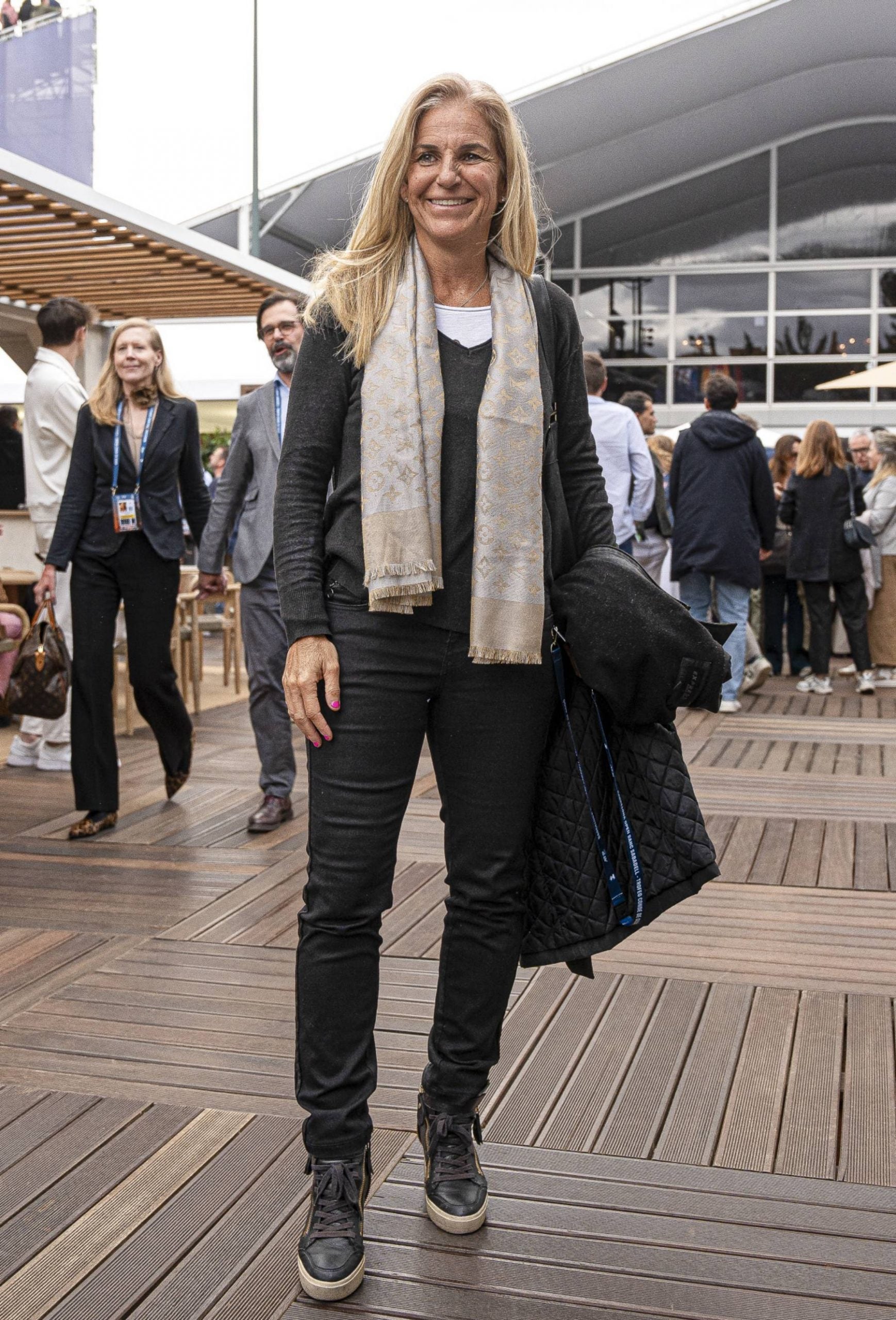 Arantxa S&aacute;nchez Vicario en Barcelona. (Foto: Gtres)