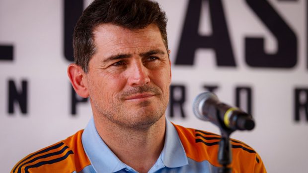 Iker Casillas en una rueda de prensa. (Foto: Gtres)