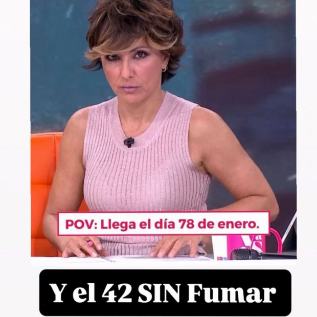 Sonsoles &Oacute;nega desvela que ha dejado de fumar. (Foto: Redes Sociales)