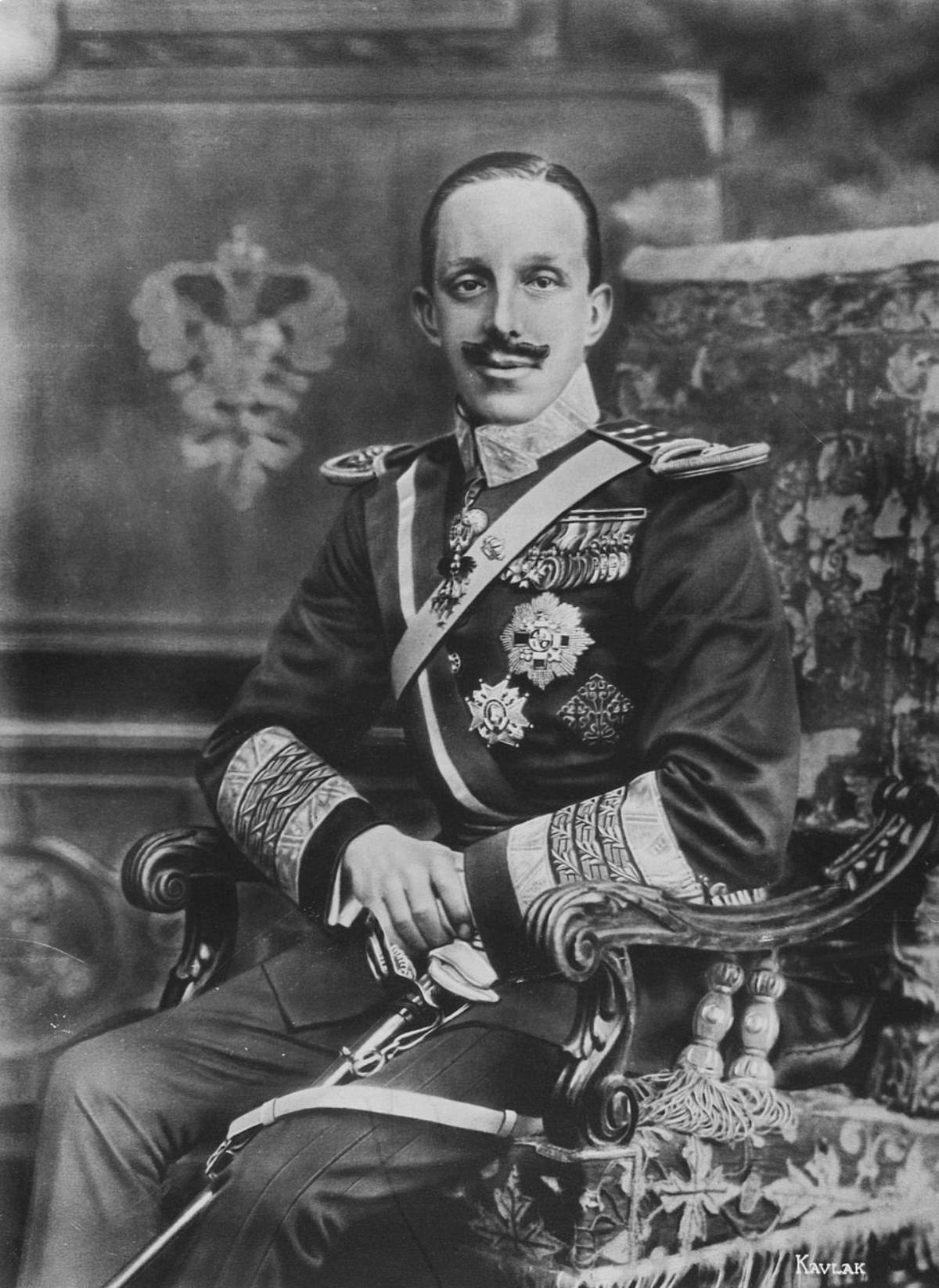 Alfonso XIII, retratado por Kaulak a comienzos del siglo XX. (Foto: Gtres)