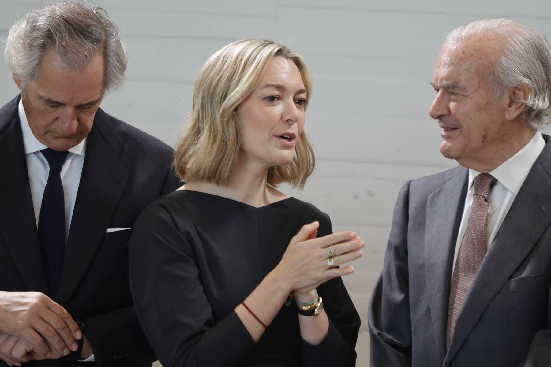 Marta Ortega en un evento en Madrid. (Foto: Gtres)