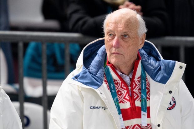 rey de Noruega, juegos olimpicos invierno, 